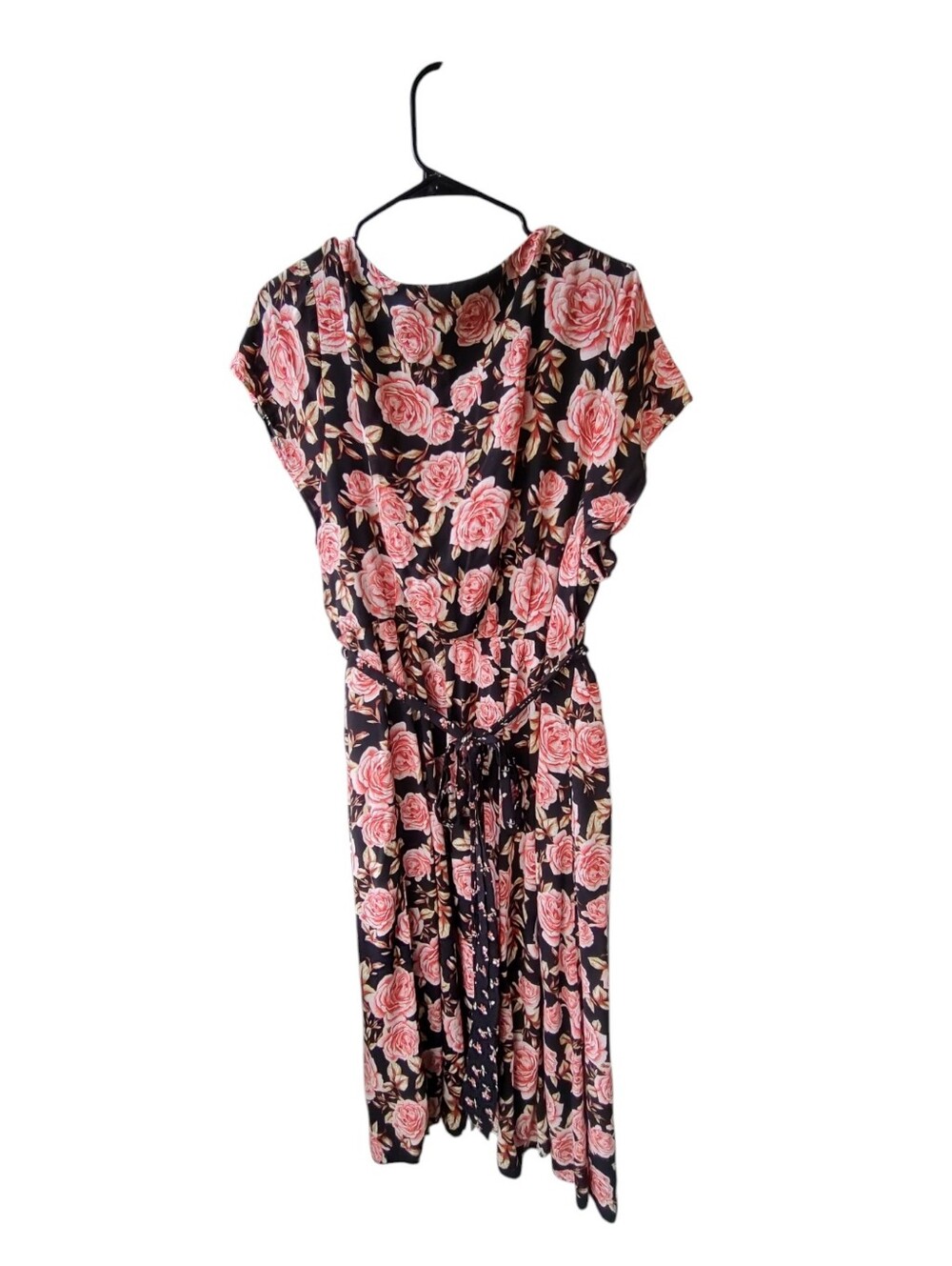 torrid Black Maxi Dress with Rose Print - Picture 4 of 5